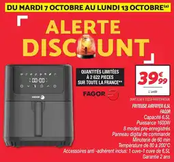 Netto Friteuse airfryer fagor offre