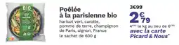Picard Poêlée à la parisienne bio offre
