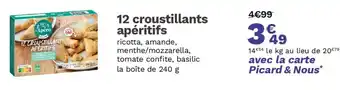 Picard 12 croustillants apéritifs offre