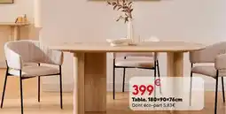 Maxi Bazar Table Dont éco-part 5.83€ offre