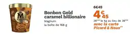 Picard MAGNUM Bonbon Gold caramel billionaire offre