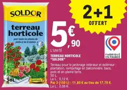 E.Leclerc Jardi Terreau horticole soldor offre
