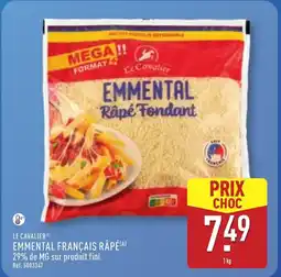 ALDI LE CAVALIER Emmental français râpé offre