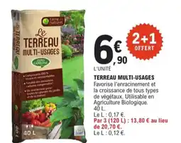 E.Leclerc Jardi Terreau multi-usages offre