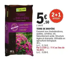 E.Leclerc Jardi Terre de bruyère offre