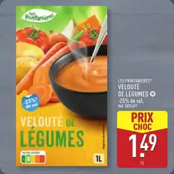 ALDI LES PRINTANIÈRES Velouté de légumes offre