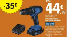 E.Leclerc Jardi Perceuse-visseuse à percussion brushless offre