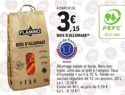 E.Leclerc Jardi Bois d'allumage offre
