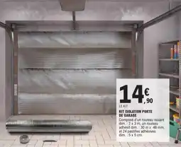 E.Leclerc Jardi Kit isolation porte de garage offre