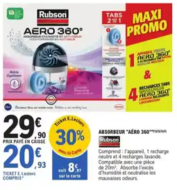 E.Leclerc Jardi Absorbeur "aéro 360 offre