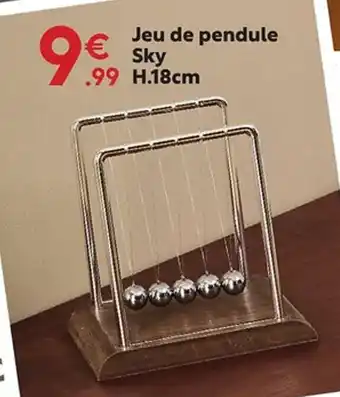 Maxi Bazar Jeu de pendule Sky offre