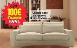 Maxi Bazar Canapé Coco offre