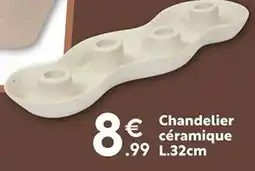 Maxi Bazar Chandelier céramique offre