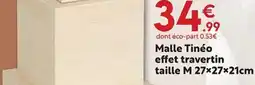 Maxi Bazar Malle Tinéo effet travertin taille M offre
