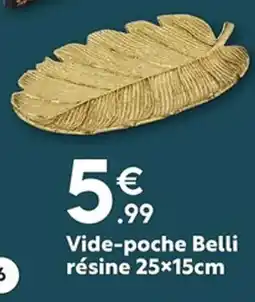 Maxi Bazar Vide-poche Belli résine offre