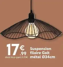 Maxi Bazar Suspension filaire galt métal offre