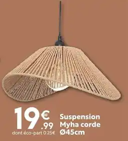 Maxi Bazar Suspension Myha corde offre