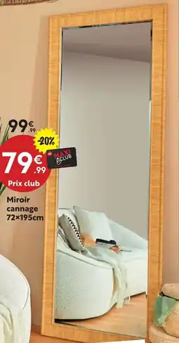 Maxi Bazar Miroir cannage offre