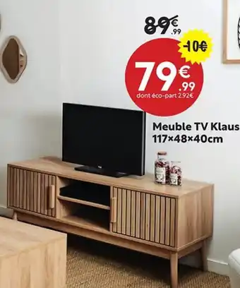 Maxi Bazar Meuble TV Klaus offre