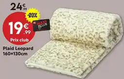 Maxi Bazar Plaid Leopard offre