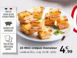Thiriet 20 Mini croque-monsieur offre
