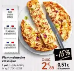 Thiriet Flammekueche classique offre