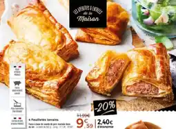 Thiriet 4 Feuilletés lorrains offre