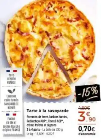Thiriet Tarte à la savoyarde offre