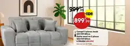 Maxi Bazar Canapé 3 places Jacob offre