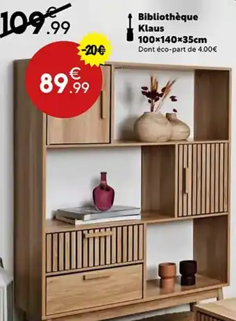 Maxi Bazar Bibliothèque Klaus offre