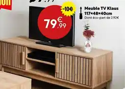 Maxi Bazar Meuble TV Klaus Dont éco-part de 2.92€ offre
