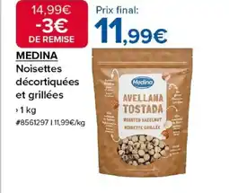 Costco MEDINA Noisettes décortiquées et grillées offre