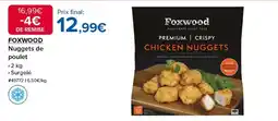 Costco FOXWOOD Nuggets de poulet offre