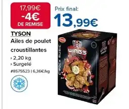 Costco TYSON Ailes de poulet croustillantes offre