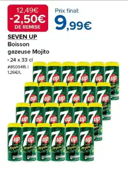 Costco SEVEN UP Boisson gazeuse Mojito offre