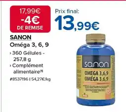 Costco SANON Oméga offre