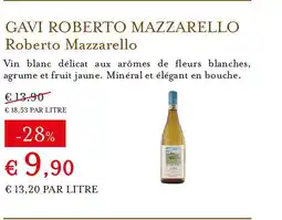 Eataly ROBERTO MAZZARELLO Gavi roberto mazzarello offre