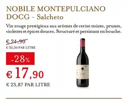 Eataly SALCHETO Nobile montepulciano docg offre