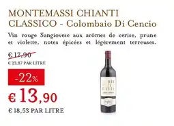 Eataly COLOMBAIO DI CENCIO Montemassi chianti classico offre