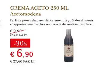 Eataly ACETOMODENA Crema aceto offre