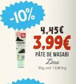 Naturalia LIMA Pâte de wasabi offre