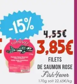 Naturalia FISH HEVER Filets de saumon rose offre