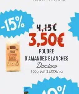 Naturalia DAMIANO Poudre d'amandes blanches offre
