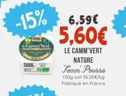 Naturalia TOMM' POUSSE Le camm vert nature offre