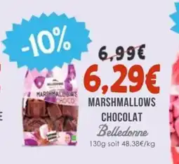Naturalia BELLEDONNE Marshmallows chocolat offre