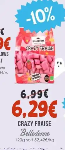 Naturalia BELLEDONNE Crazu fraise offre