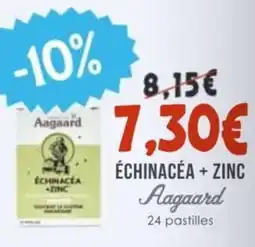 Naturalia AAGAARD Échinacea + zinc offre