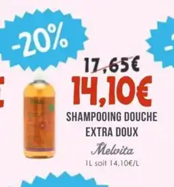 Naturalia MELVITA Shampooing douche extra doux offre
