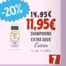 Naturalia CATTIER Shampooing extra doux offre