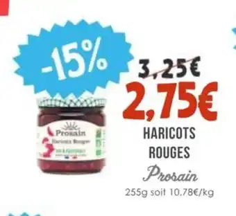 Naturalia PROSAIN Haricots rouges offre